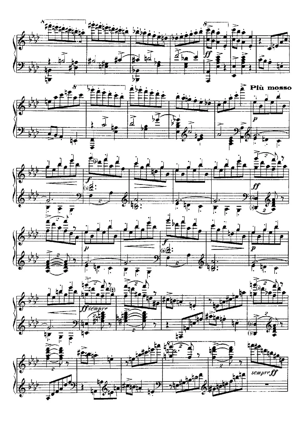 4 Valses Caprice（4首随想圆舞曲）（Op.62 No. 4 in A-flat）