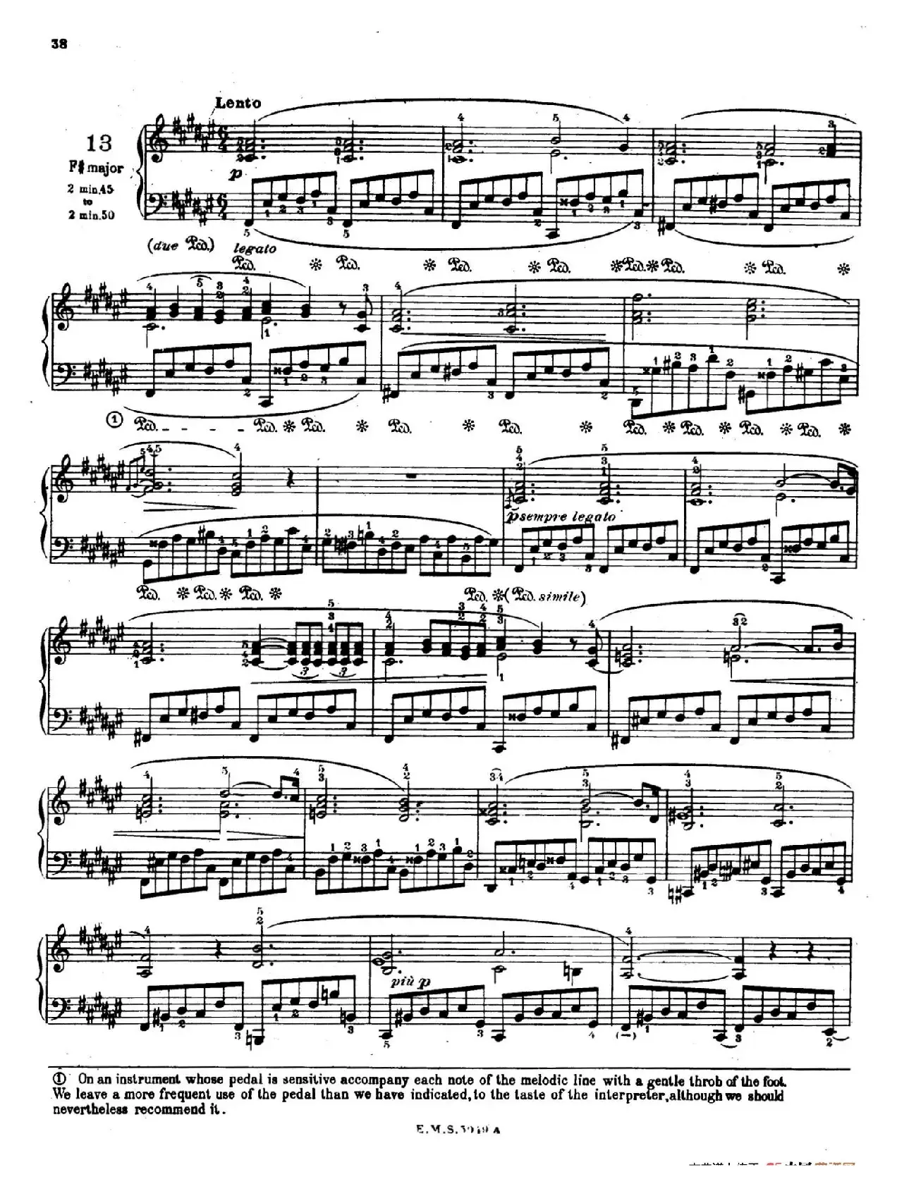 Preludes Op.28（24首前奏曲·13）