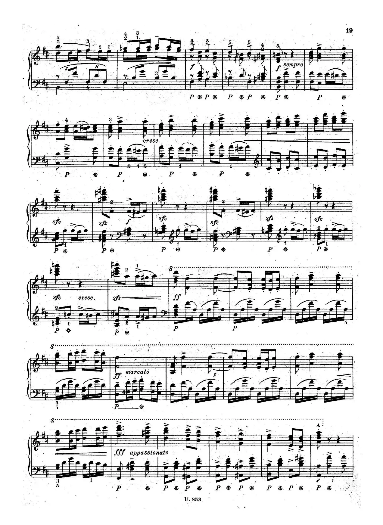 Six Piano Pieces Op.7（6首钢琴小品·Ⅴ）