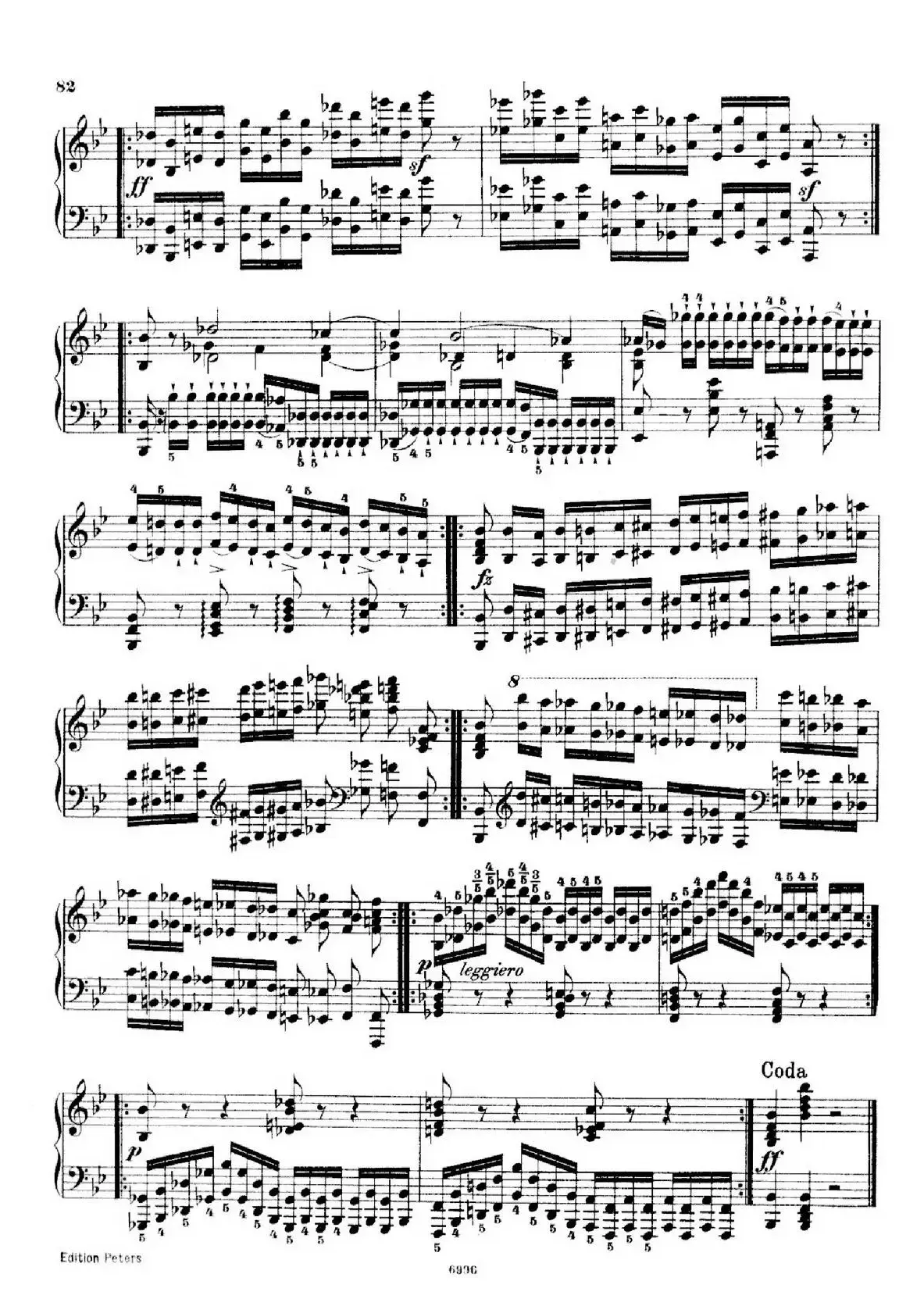 School of the Virtuoso Op.365（60首钢琴高级练习曲·34）