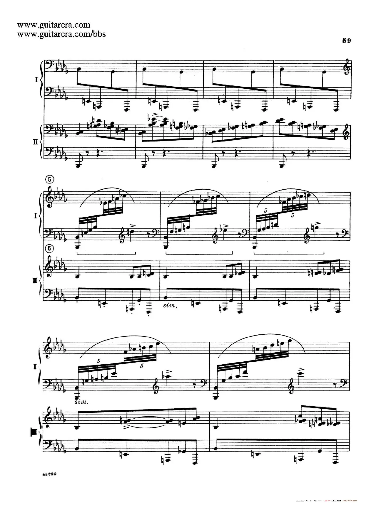 Piano Concerto Op.38（钢琴协奏曲·双钢琴·第三乐章）