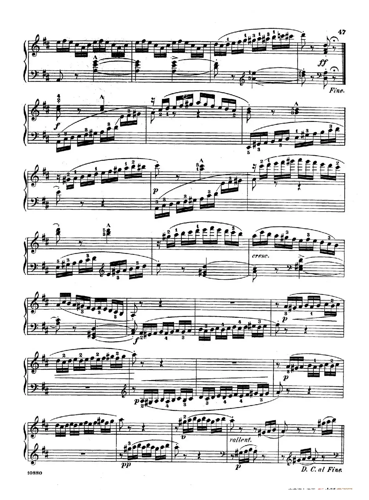 Etudes Enfantines Op.37（儿童钢琴练习曲 第46——50首）