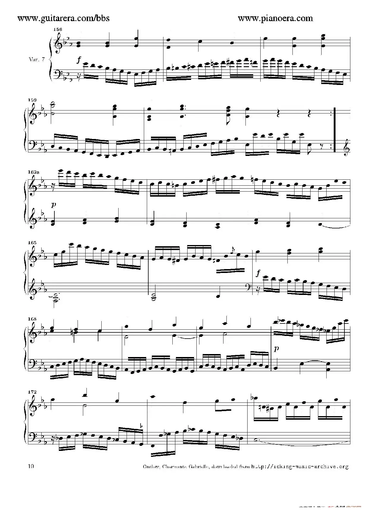 Variations in E-flat Major Op.12（降E大调变奏曲）