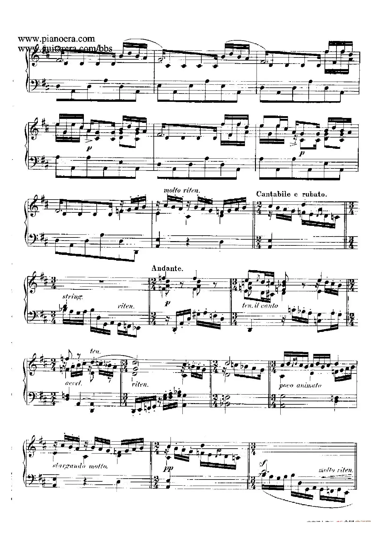 12 Spanish Danses Op.37（12首西班牙舞曲·10）