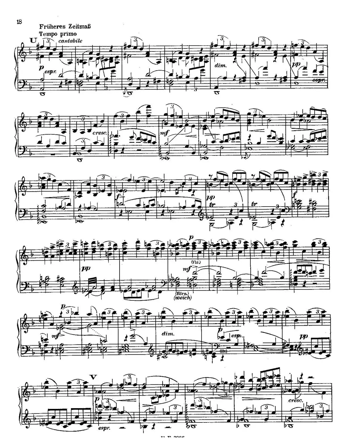 Symphony No.3 in d Minor - Solo Piano（d小调第三交响曲·钢琴独奏版·Ⅰ）