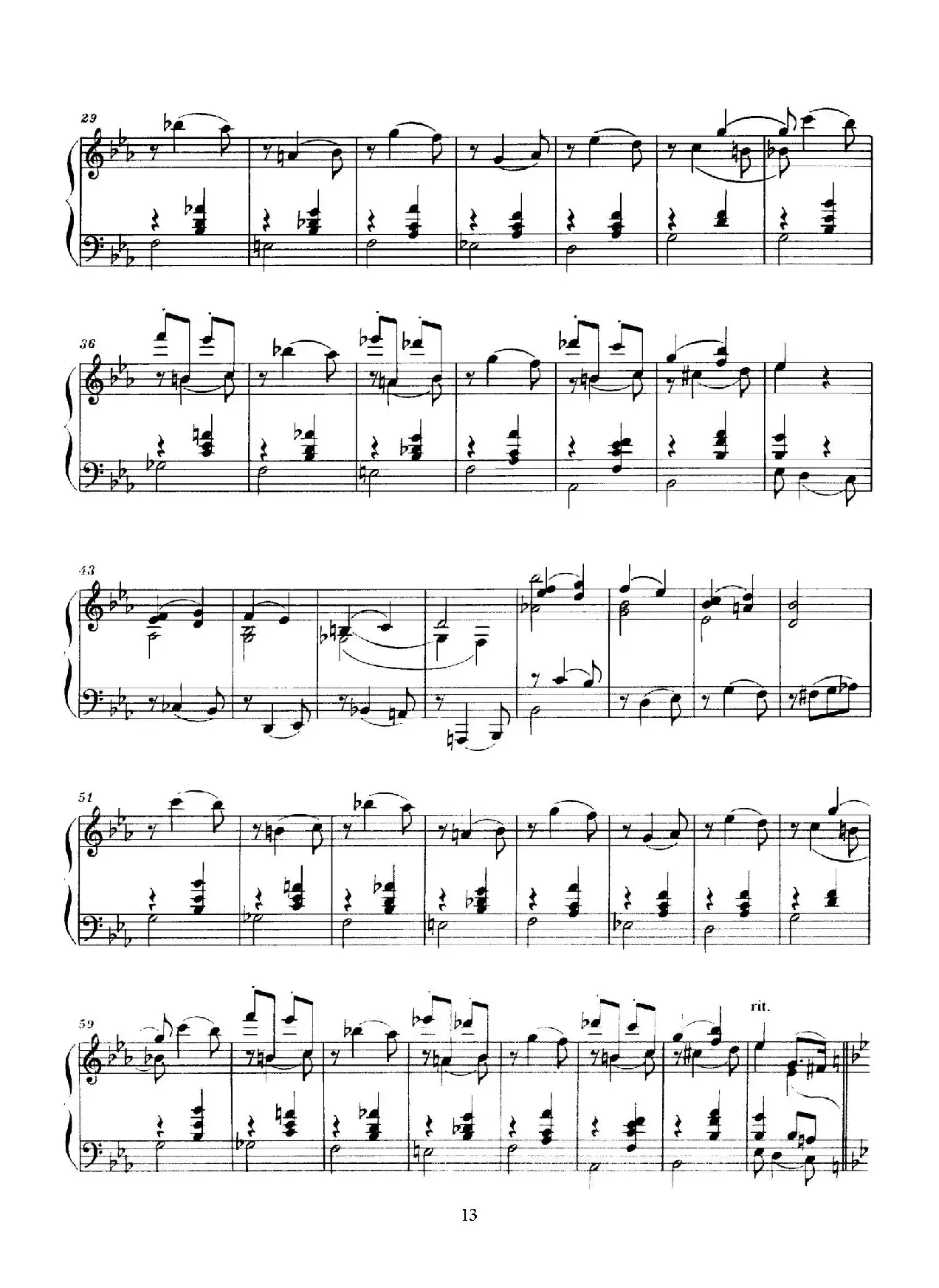 Arabesques Op.4（阿拉伯风格曲）（3）