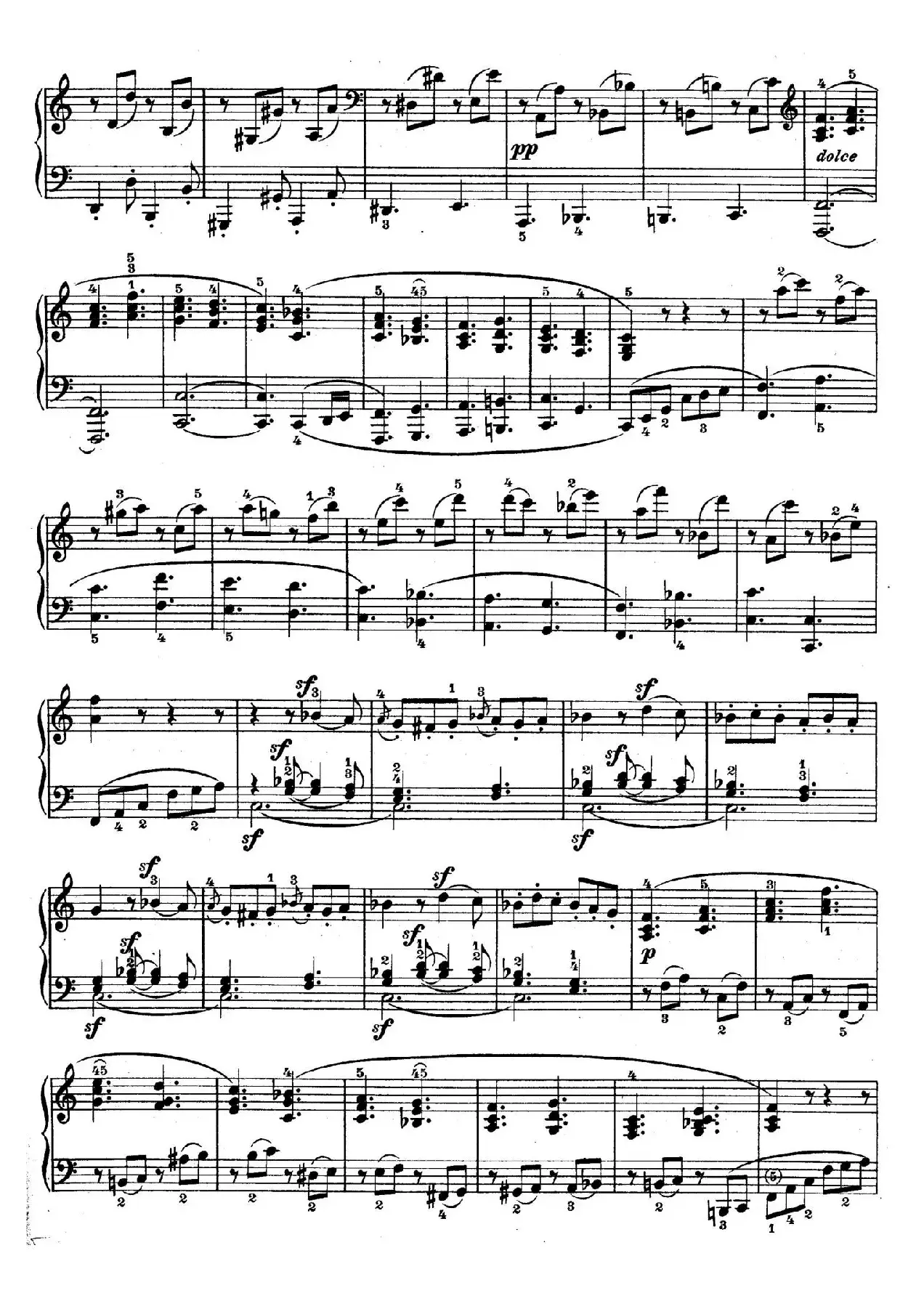 Piano Sonata in C Op.2 No.3（C大调第三钢琴奏鸣曲）