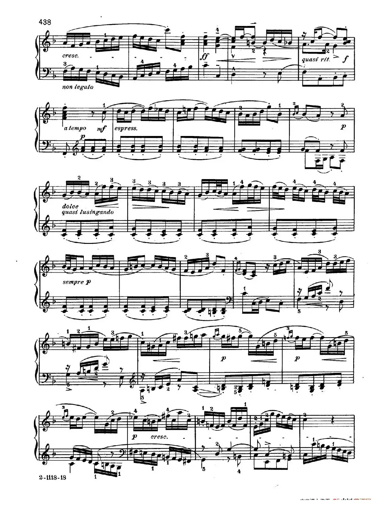 Italian Concerto BWV 971 （意大利协奏曲）