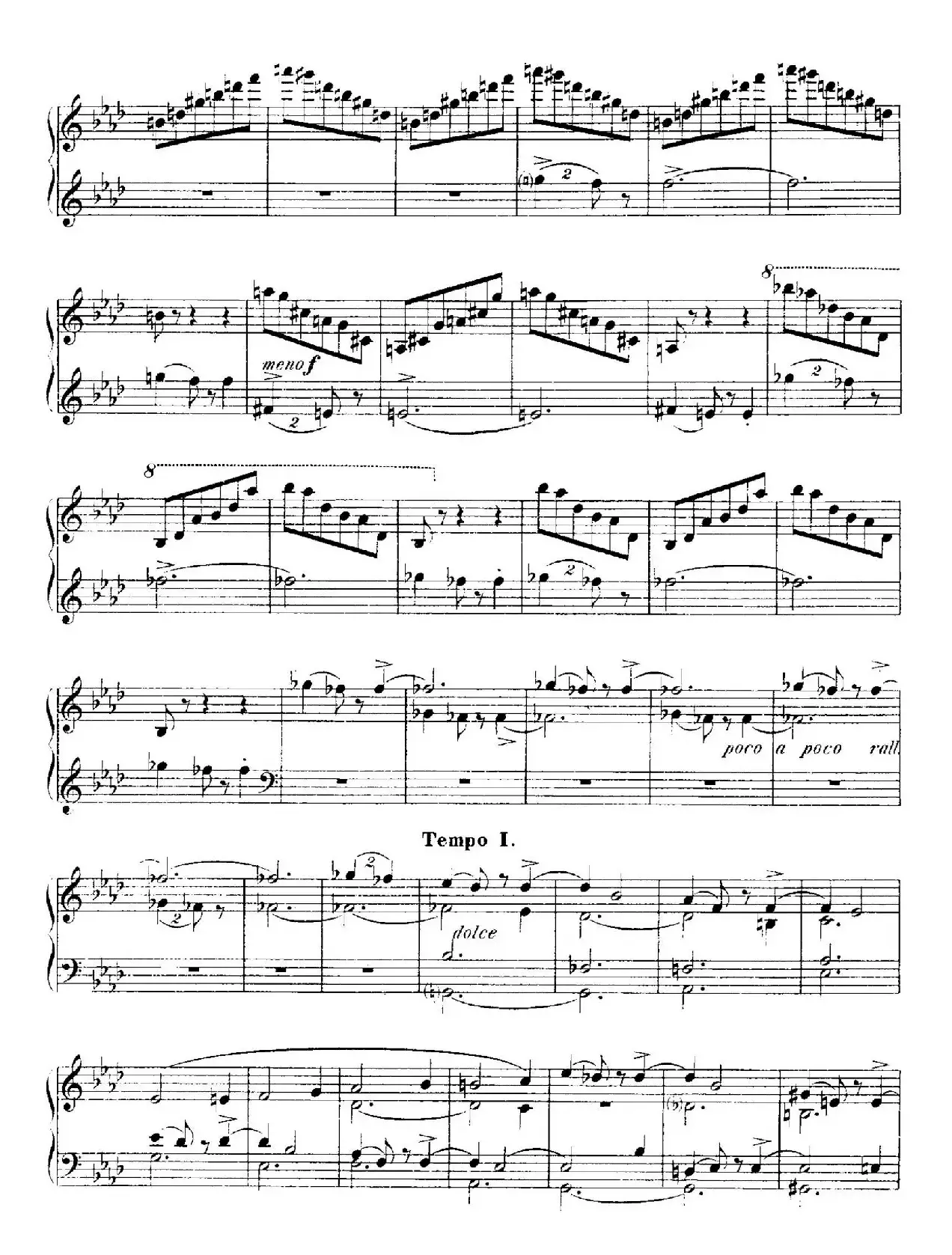 4 Valses Caprice（4首随想圆舞曲）（Op.62 No. 4 in A-flat）