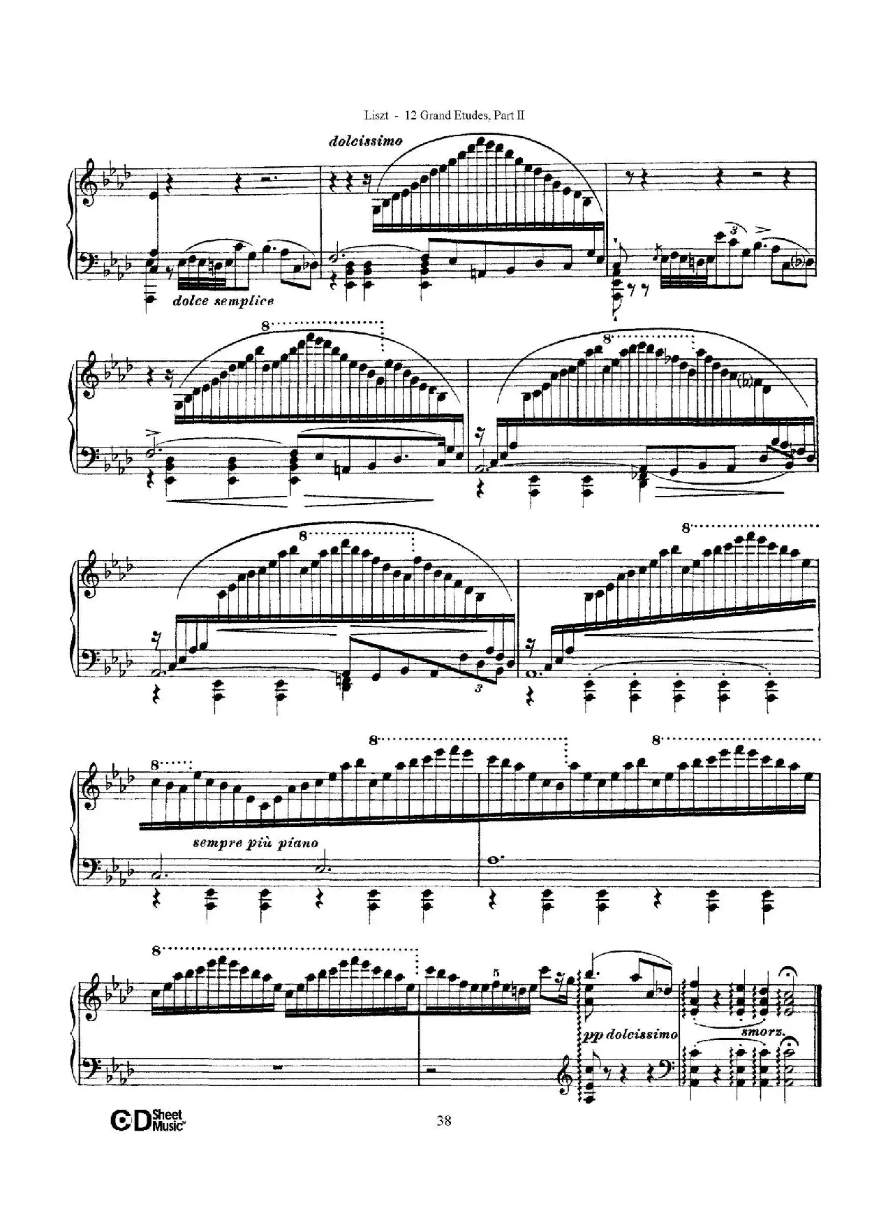 12 Grand Etudes S.137（12首华丽的练习曲·9）