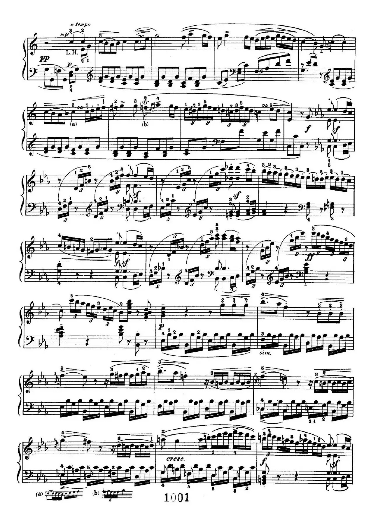 Two Rondos Op.51 No.1（2首回旋曲·1、C大调）