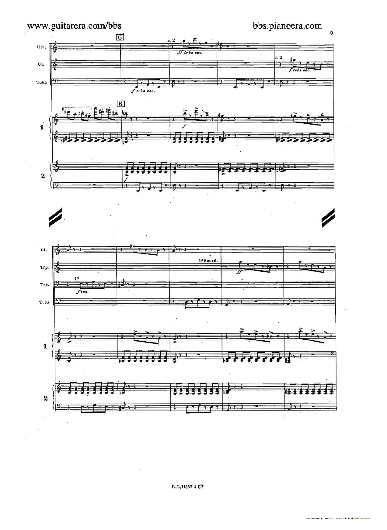 Concerto for 2 Pianos in d Minor（d小调双钢琴协奏曲·总谱）