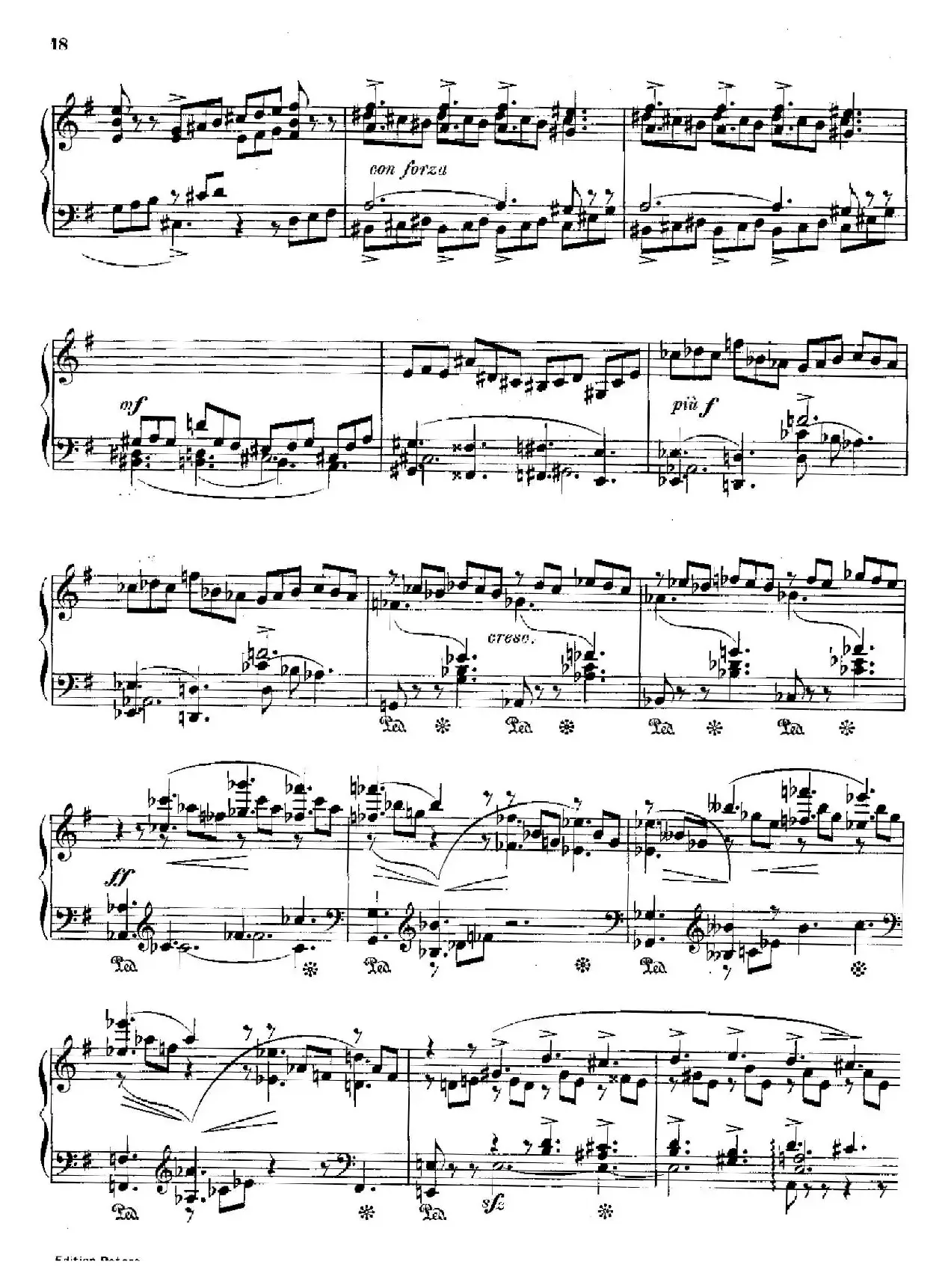 Suite in G Major Op.50（G大调组曲·Ⅳ）