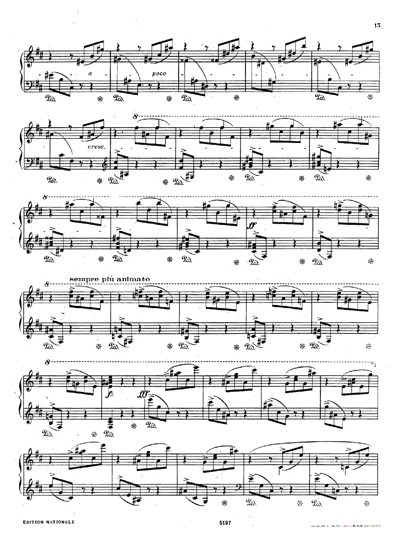 Scherzo No.1 in b Minor Op.20（b小调第一谐谑曲）