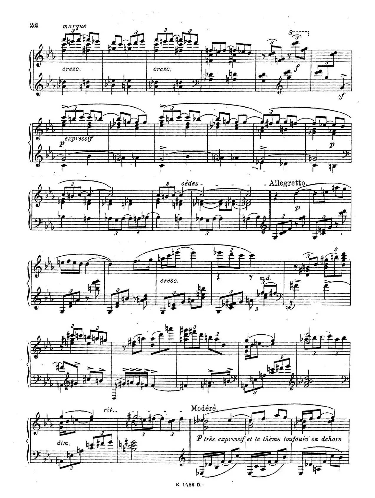 Sonate Romantique Op.3（浪漫奏鸣曲·Ⅲ）