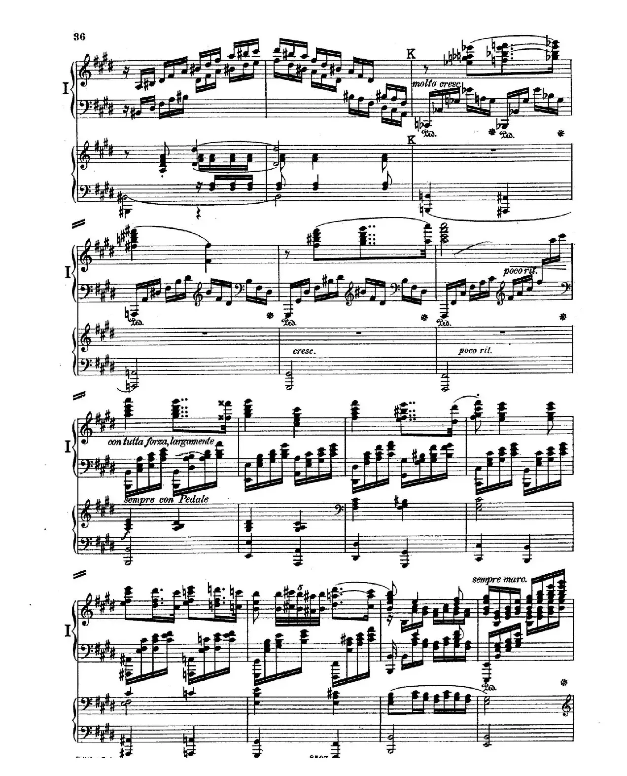 Piano Concerto in E Major Op.59（E大调钢琴协奏曲·双钢琴·第二乐章）