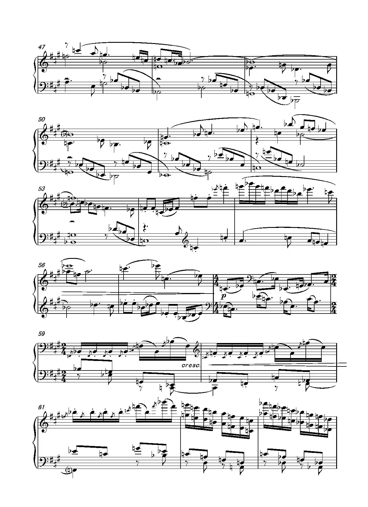 第二十钢琴奏鸣曲（Piano Sonata.20）（中国钢琴作品）