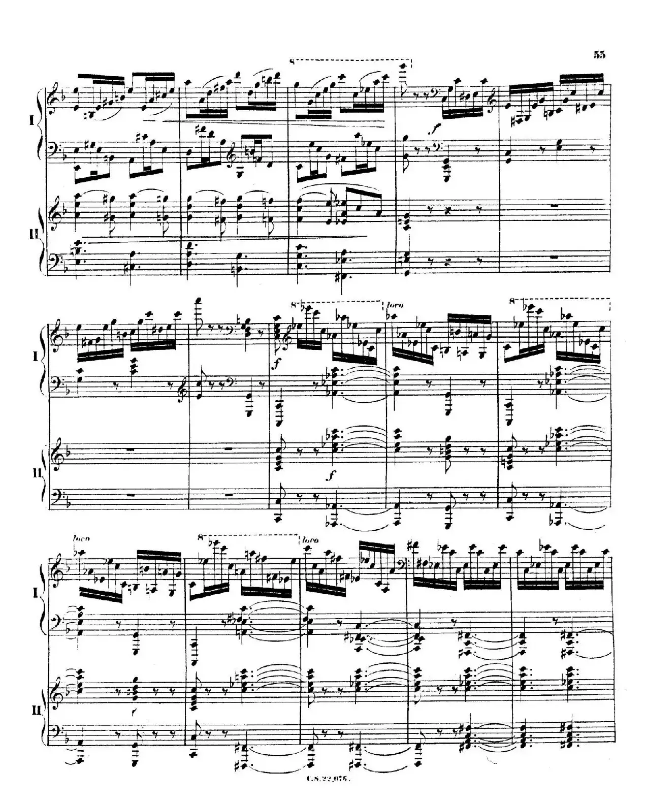 Piano Concerto No.2 in F Major Op.35（F大调第二钢琴协奏曲·Ⅱ·双钢琴）