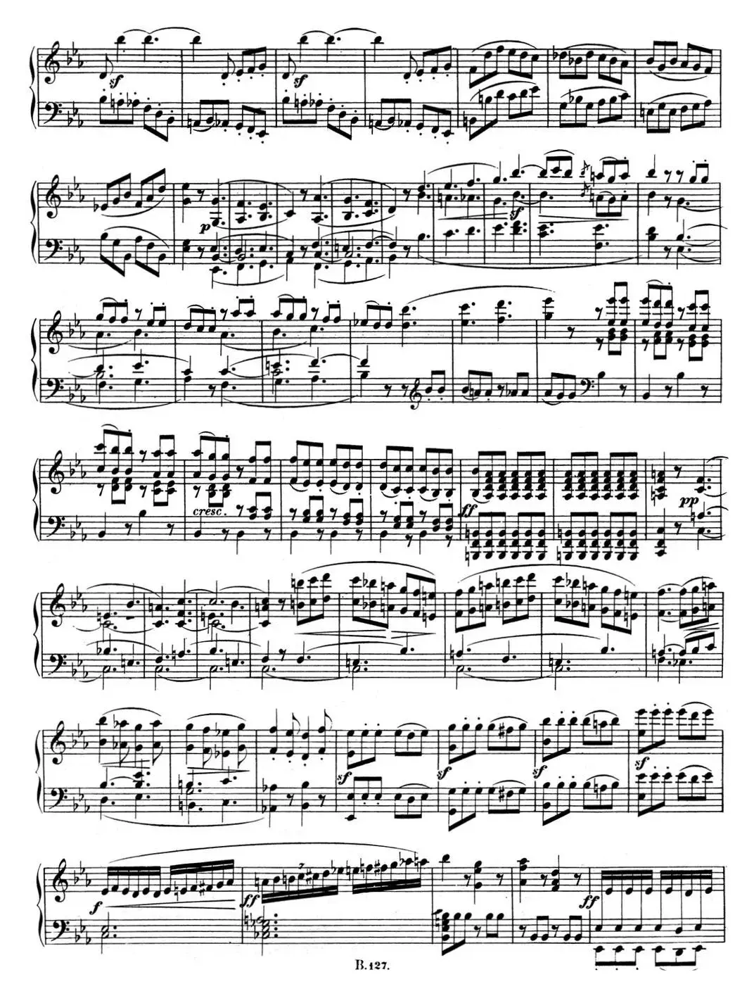 贝多芬钢琴奏鸣曲04 大调奏鸣曲 降E大调 Op.7 E-flat major