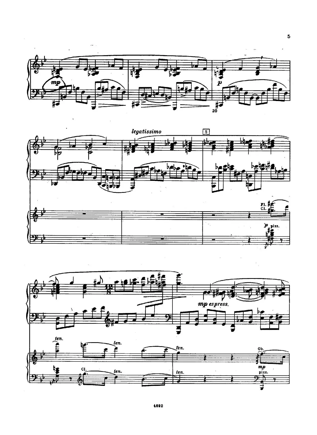 Piano Concerto No.2 in g Minor Op.16（g小调第二钢琴协奏曲·Ⅰ·双钢琴）