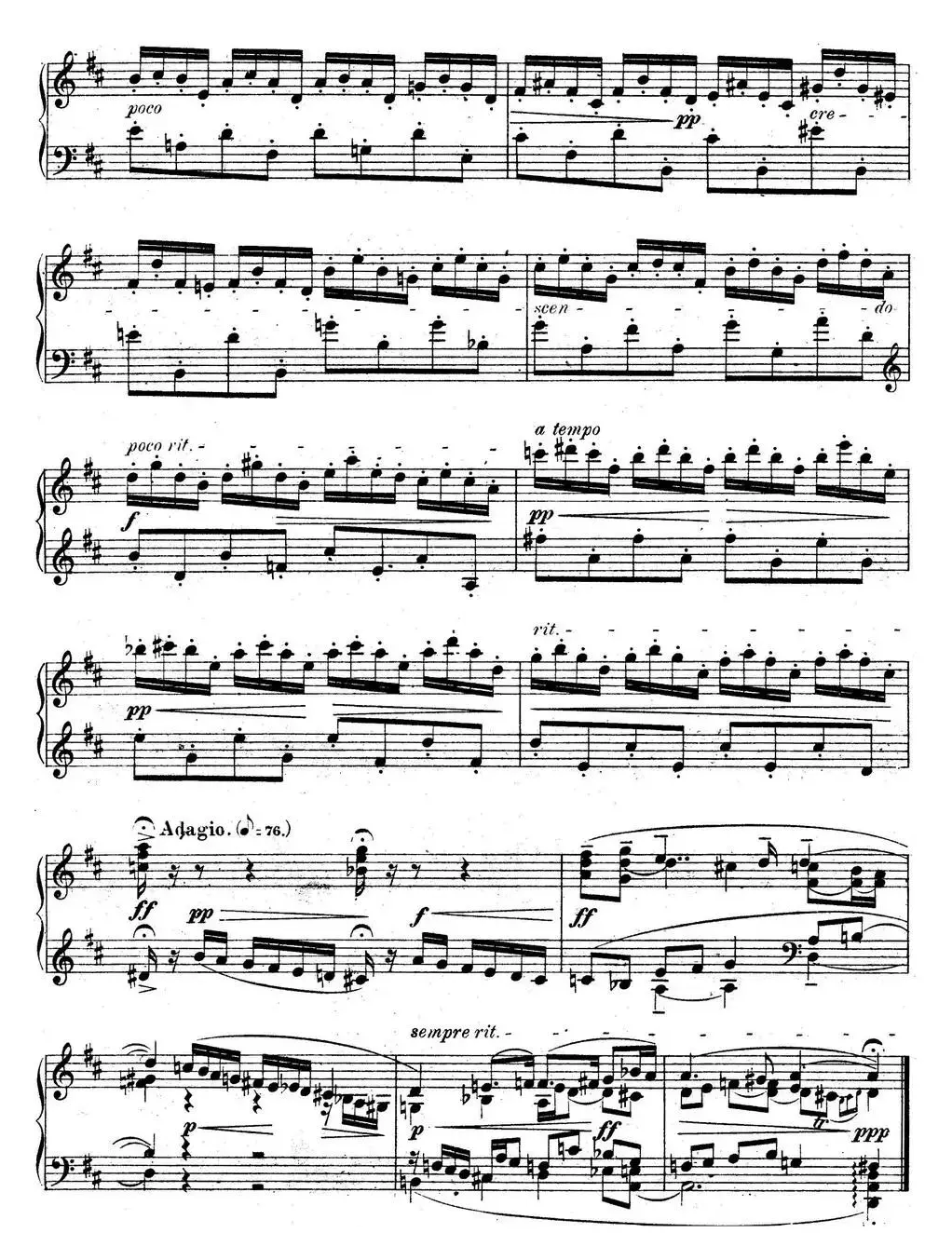 6 Preludes and Fugues Op.99（6首前奏曲与赋格·2）