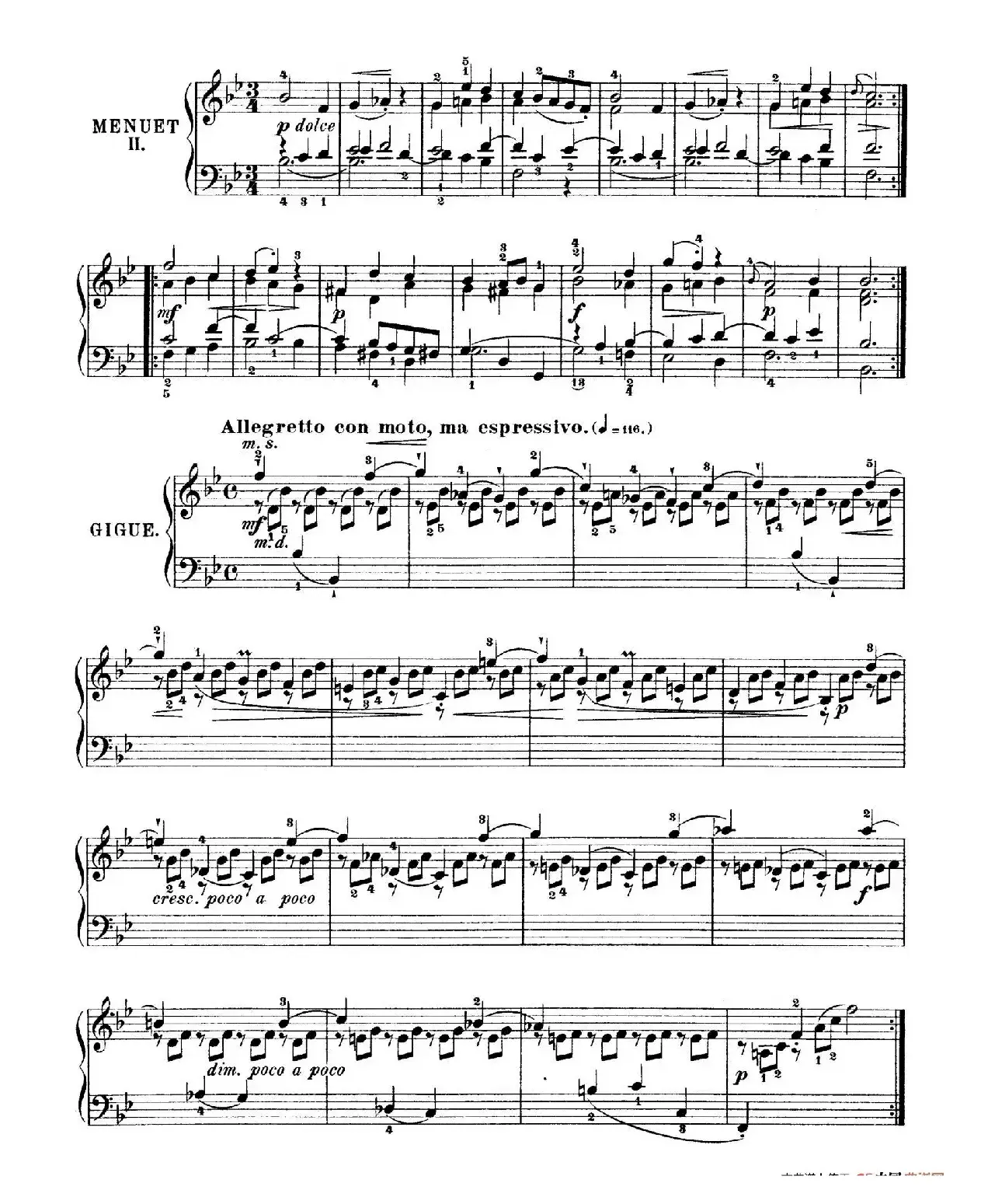 Six Partitas BWV 825-830（6首帕蒂塔·1）