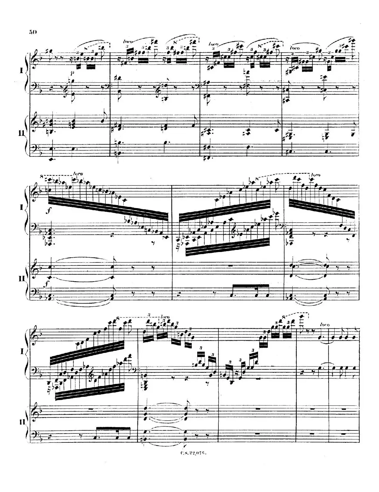 Piano Concerto No.2 in F Major Op.35（F大调第二钢琴协奏曲·Ⅱ·双钢琴）