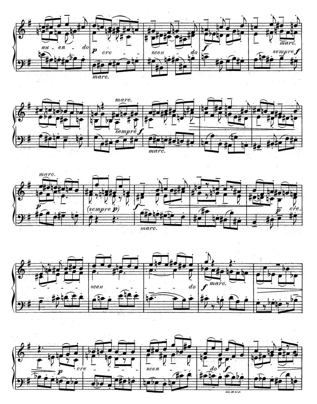 6 Preludes and Fugues Op.99（6首前奏曲与赋格·5）