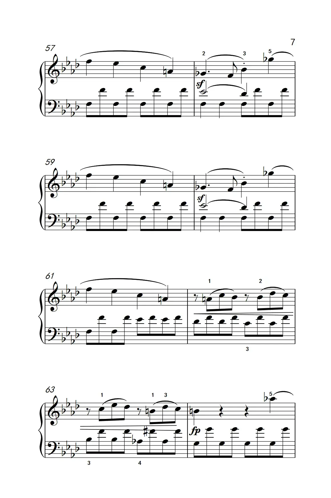 奏鸣曲 Opus 2 Nr.1 第一乐章（贝多芬奏鸣曲集 1）