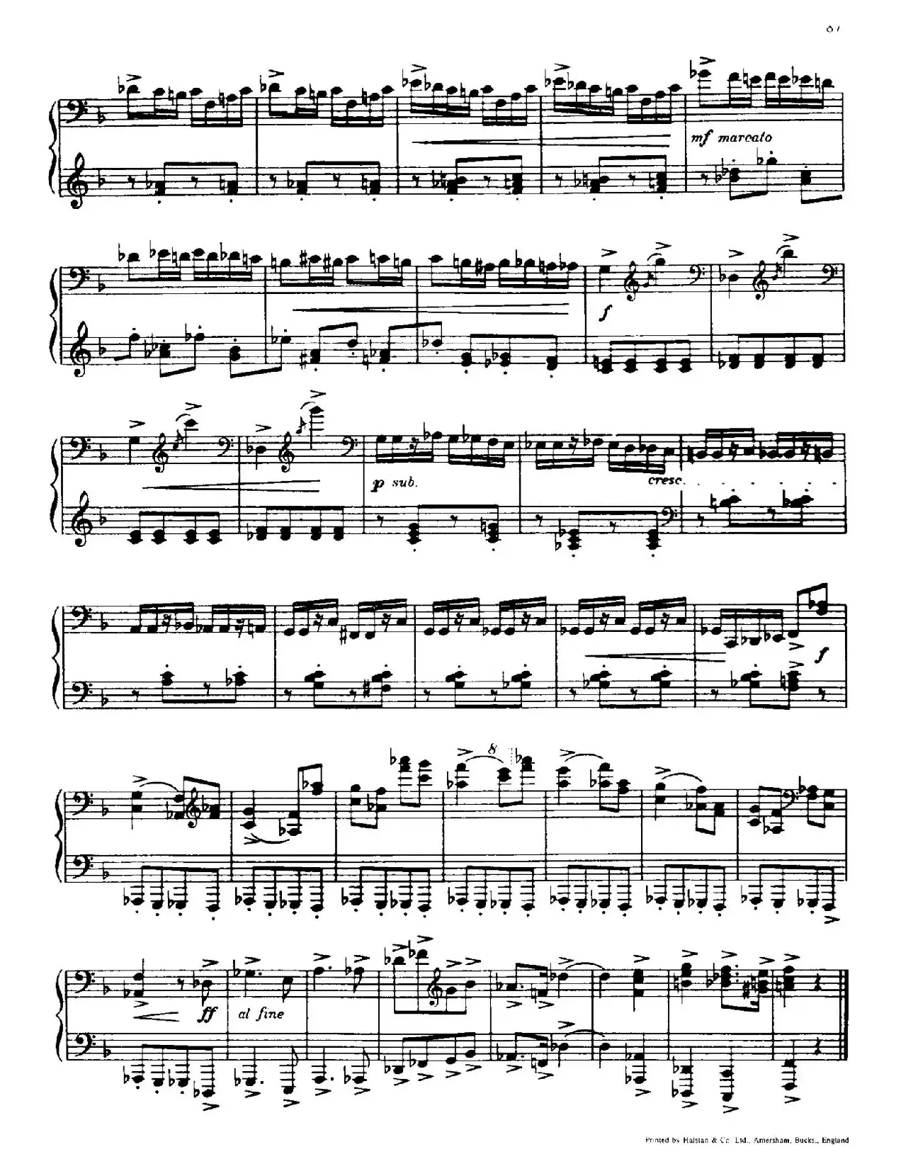 Piano Sonata No.3 in F Major Op.46（F大调第三钢琴奏鸣曲·Ⅲ）