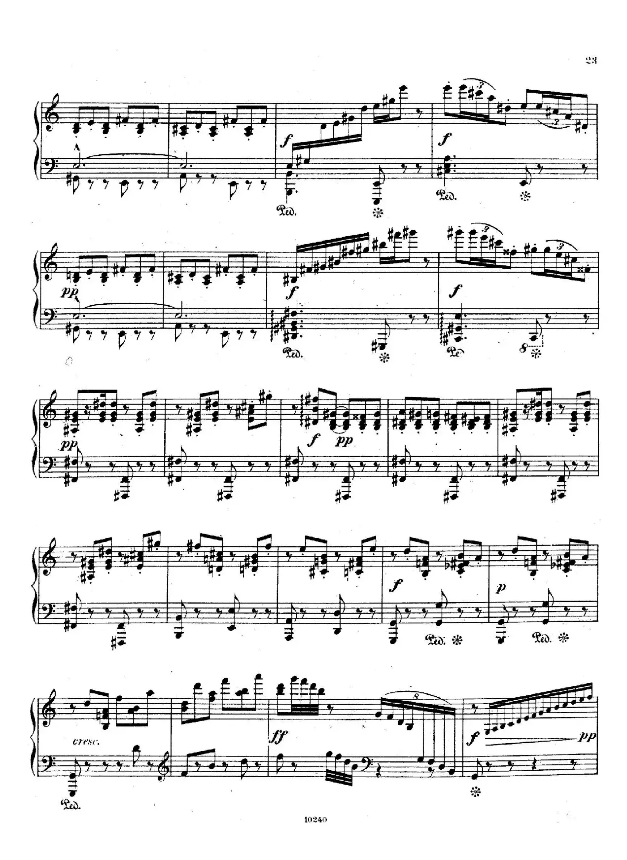 Etudes Rythmiques Op.149（节奏练习曲集）（6）