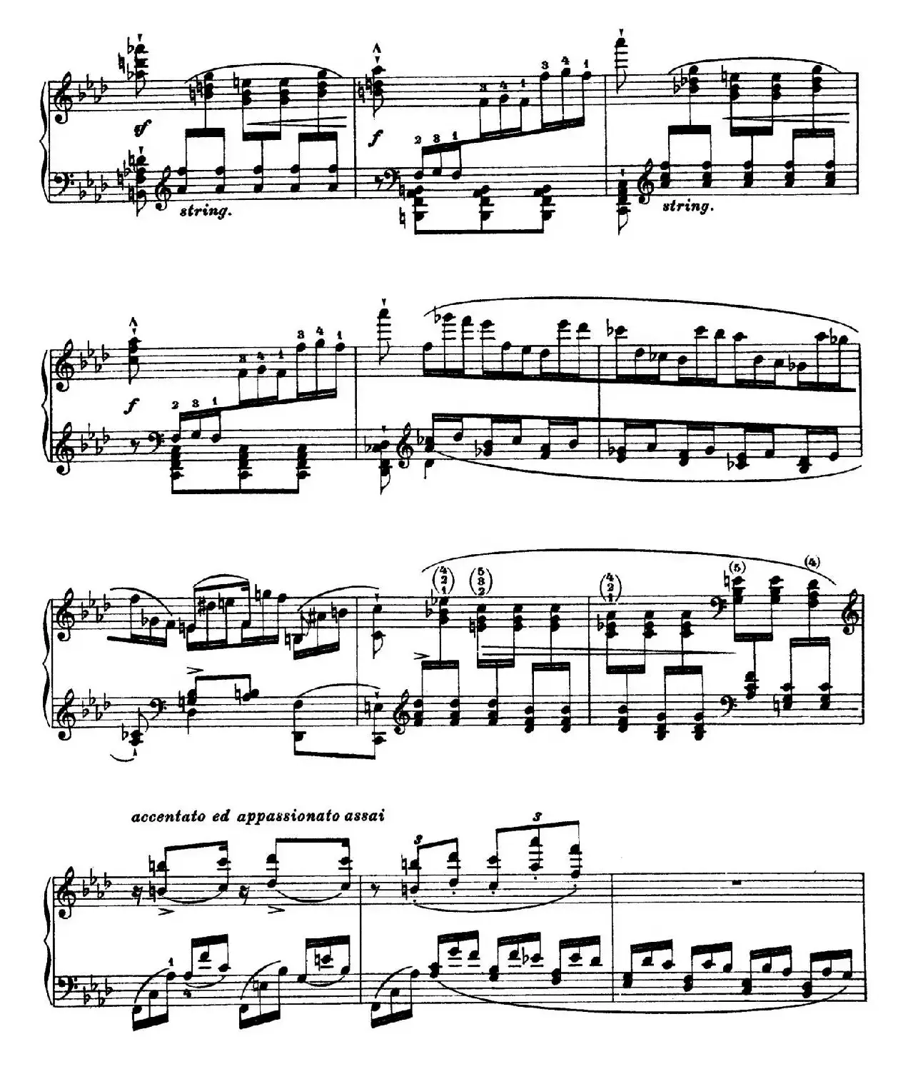 12 Etudes d'execution Transcendante S.139（12首超技练习曲·10）