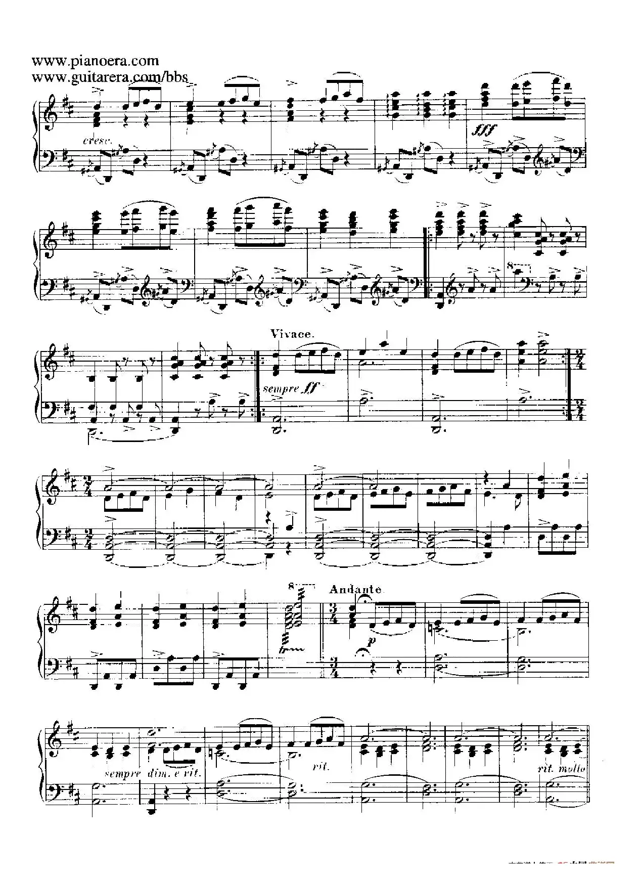 12 Spanish Danses Op.37（12首西班牙舞曲·6）