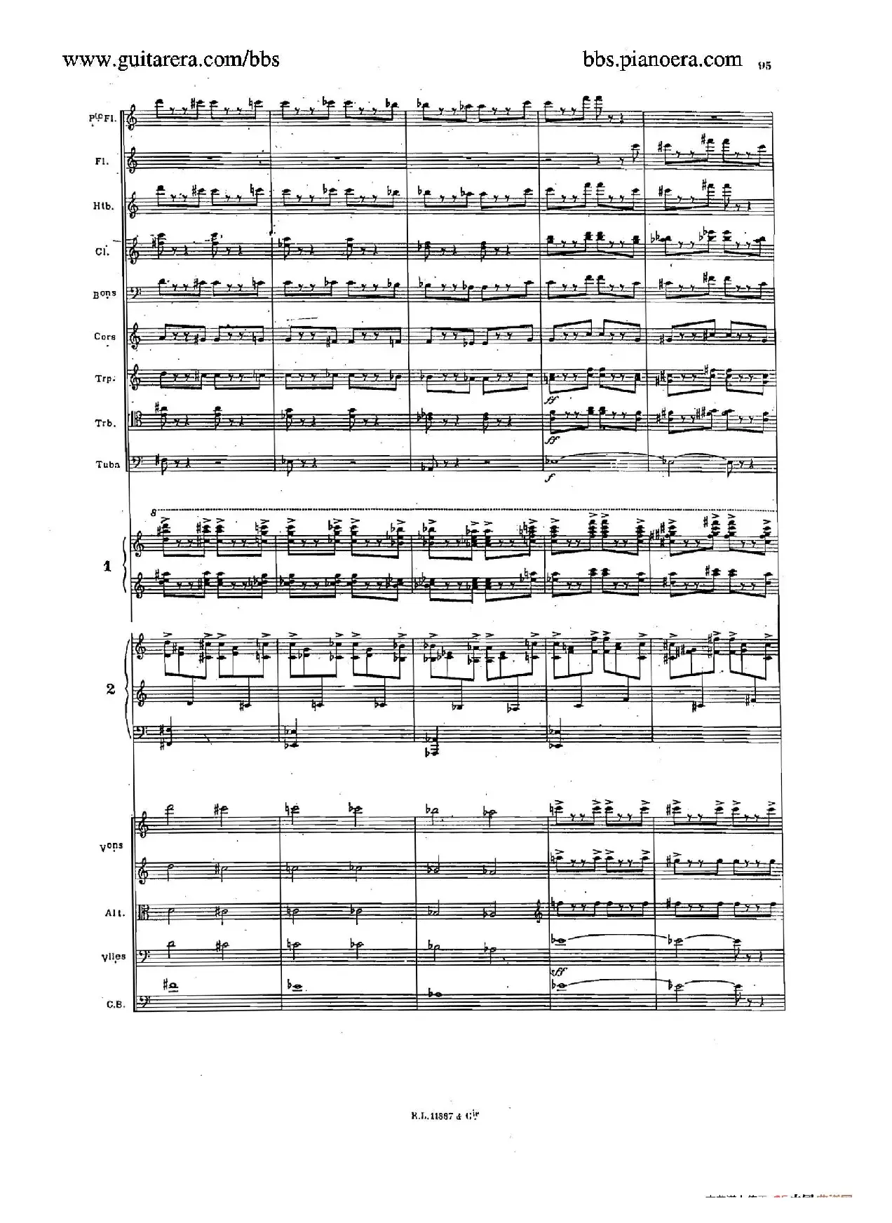 Concerto for 2 Pianos in d Minor（d小调双钢琴协奏曲·总谱）