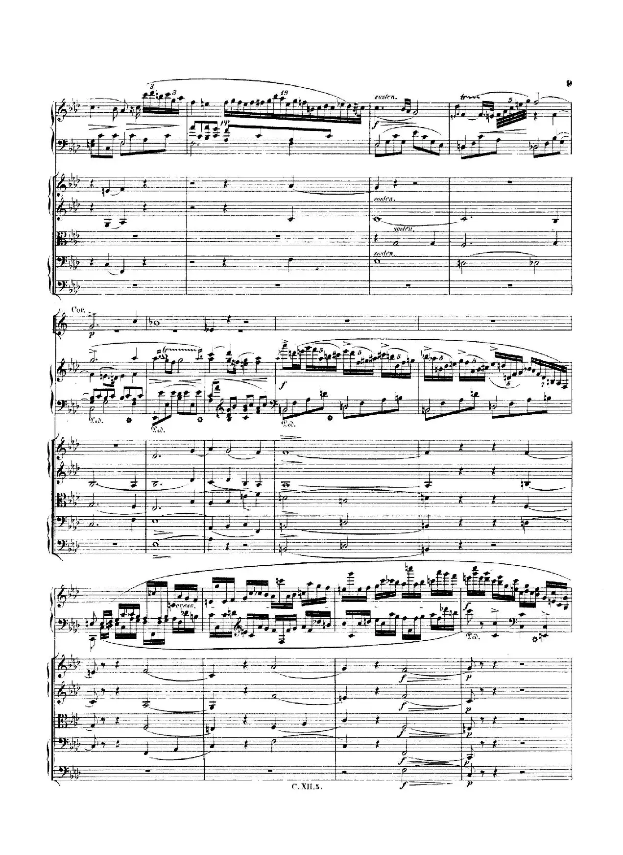 Piano Concerto No.2 in f Minor Op.21（f小调第二钢琴协奏曲·总谱）