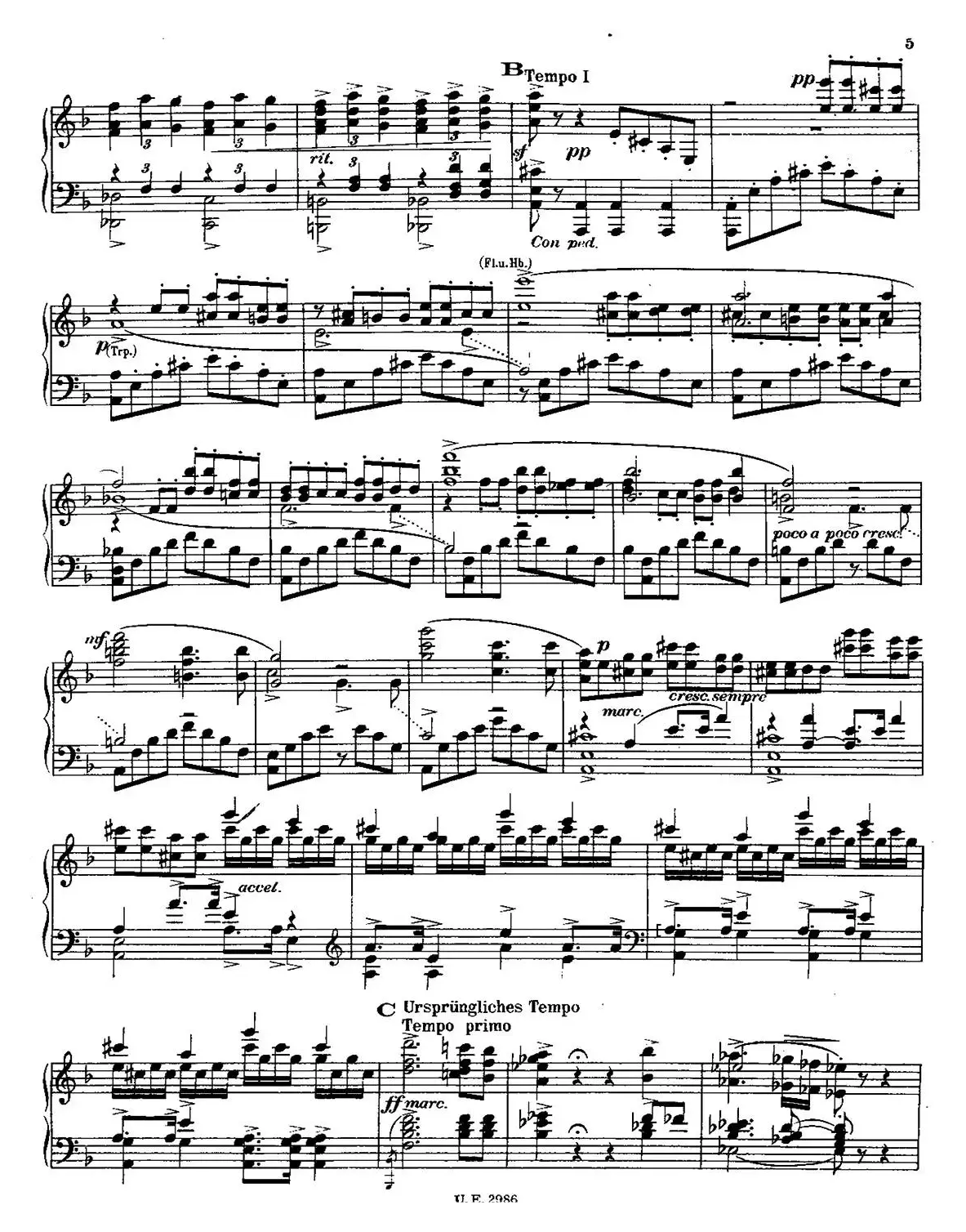 Symphony No.3 in d Minor - Solo Piano（d小调第三交响曲·钢琴独奏版·Ⅰ）