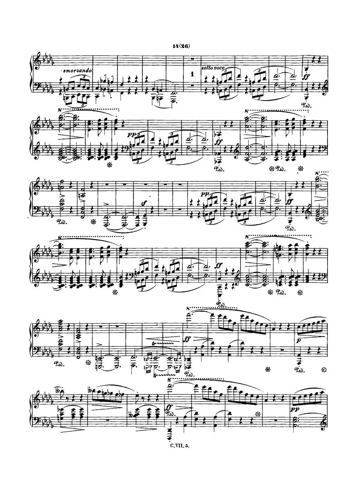 肖邦 钢琴谐谑曲 Chopin Scherzo（No.2 降b小调，Op.31）