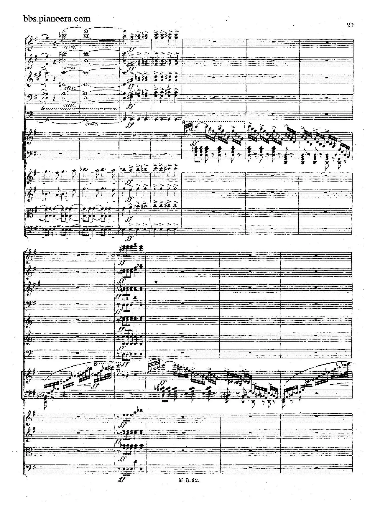 Piano Concerto No.1 in g Minor Op.25（g小调第一钢琴协奏曲·总谱）