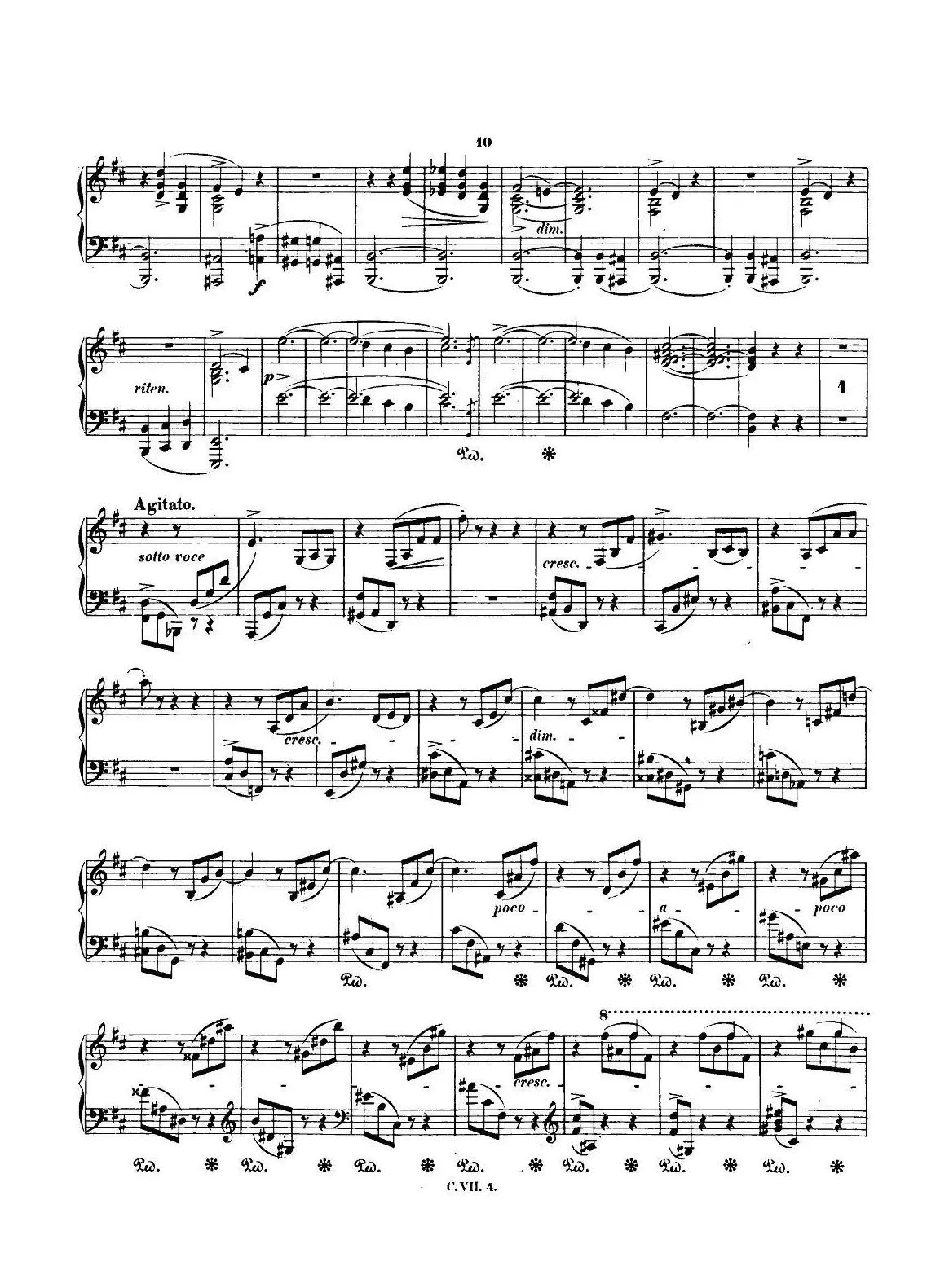 肖邦 钢琴谐谑曲 Chopin Scherzo（No.1 b小调，Op.20）