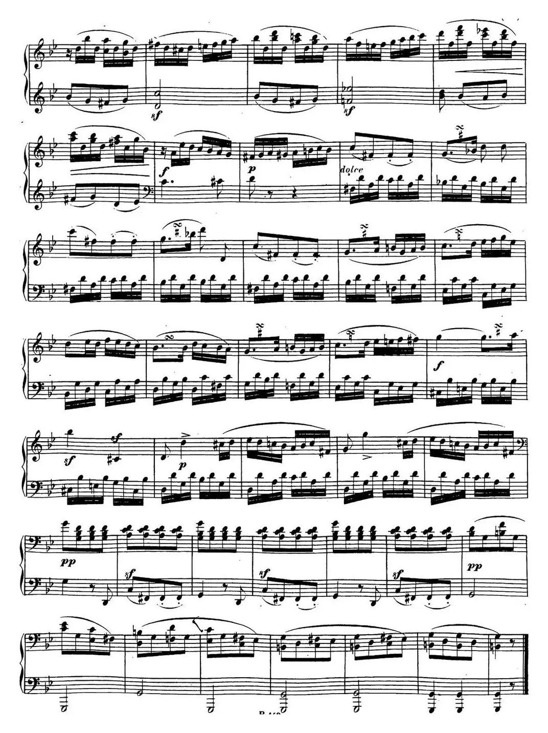 贝多芬钢琴奏鸣曲19 g小调 Op.49 No.1 G minor