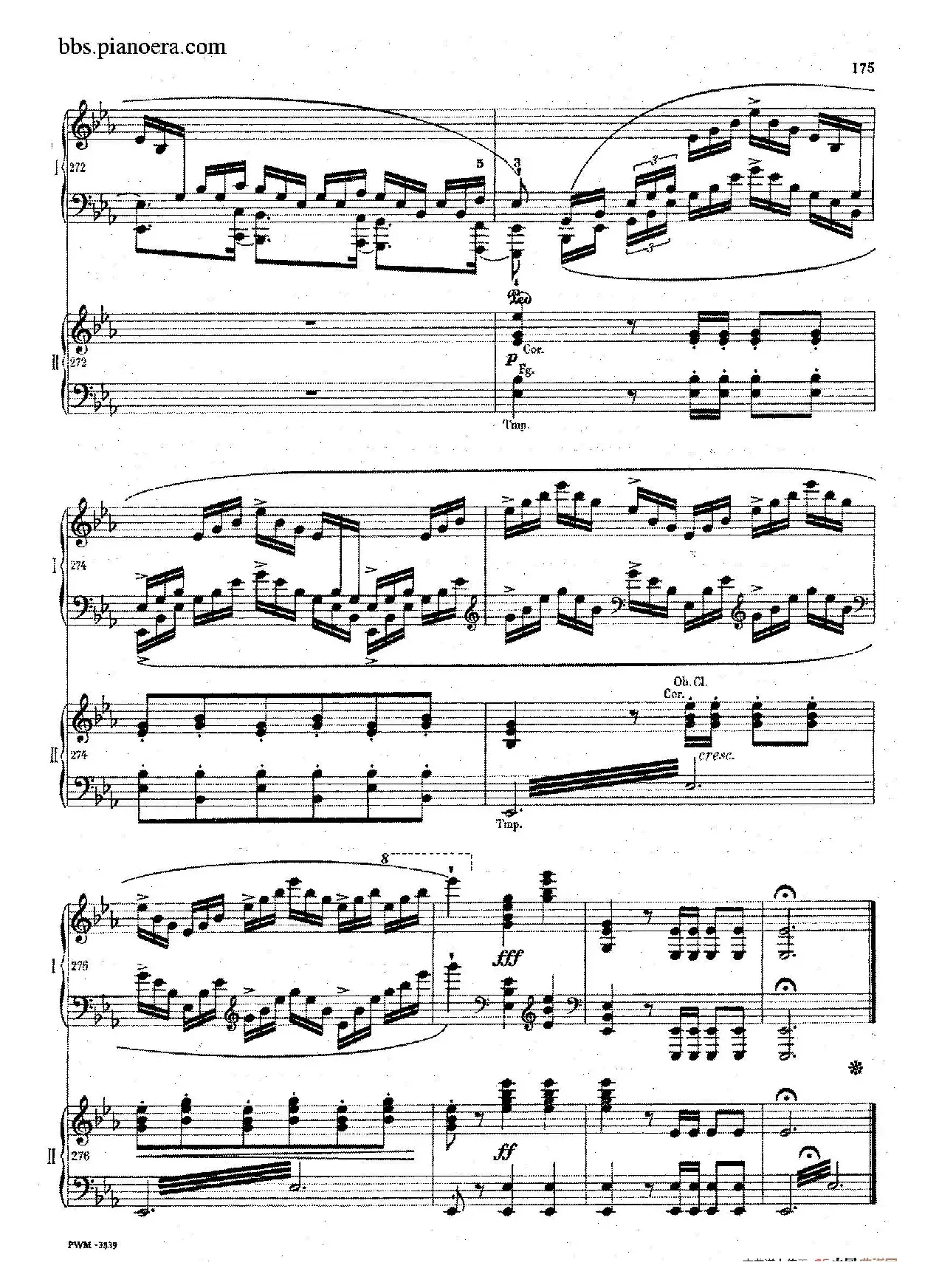 Grande Polonaise Brilliante Preceded by an Andante Spianato Op.22（平静的行板与华丽的波兰舞曲·双钢琴版）