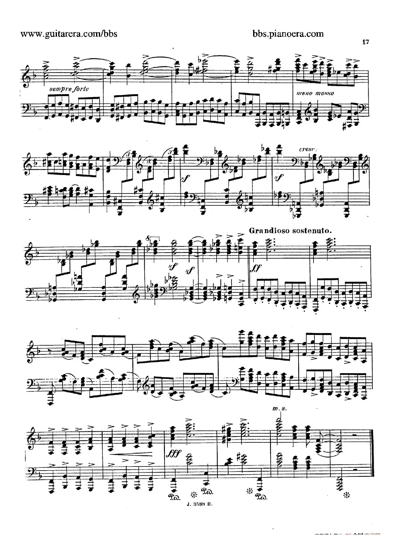 Theme with Variations and Fugue in F Major Op.14 （F大调主题变奏与赋格）