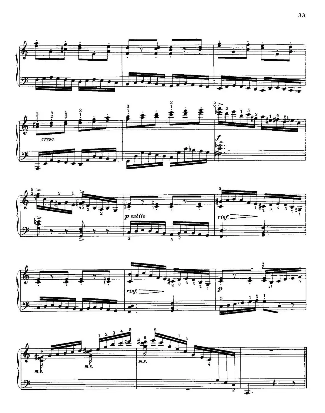 20 Petites Etudes, Op.91（20首小型练习曲）（14）