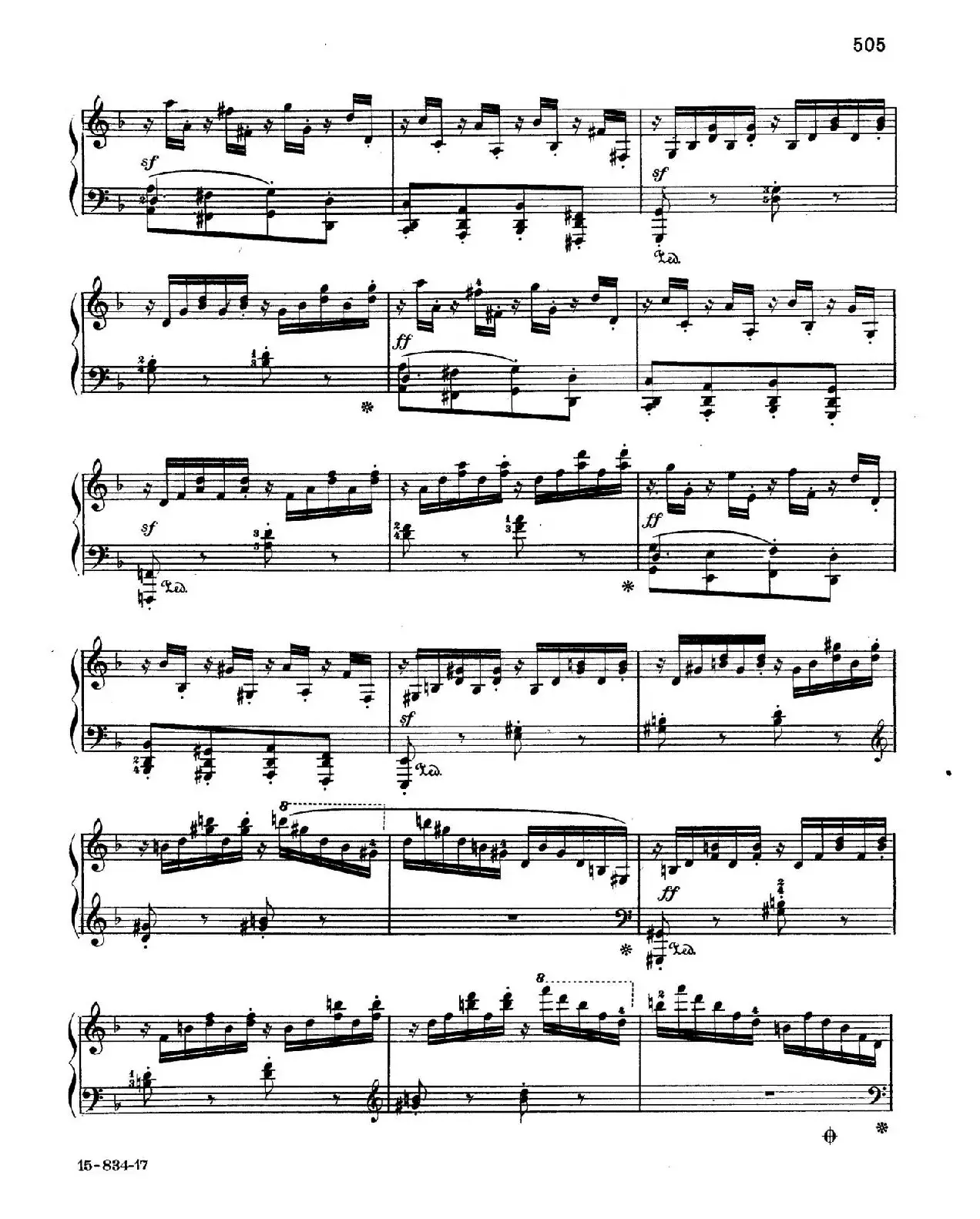 Variations Serieuses Op.54（d小调庄严变奏曲）