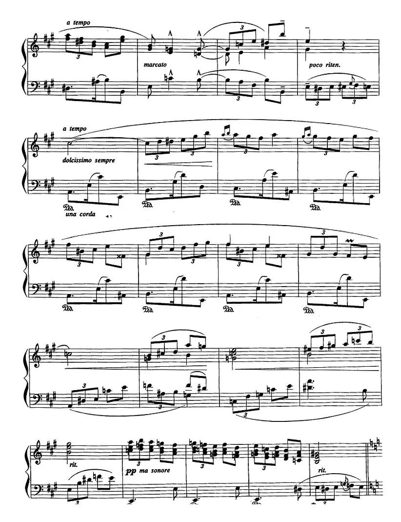 现代钢琴曲：27、探戈舞曲（Op.164，No.2）