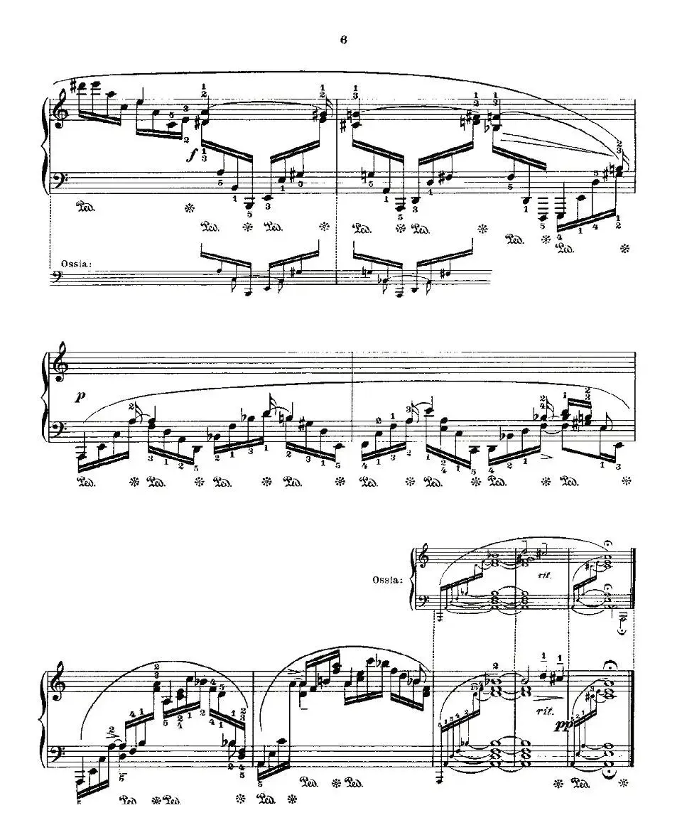 肖邦《练习曲》Fr.Chopin Op.25 No4-1