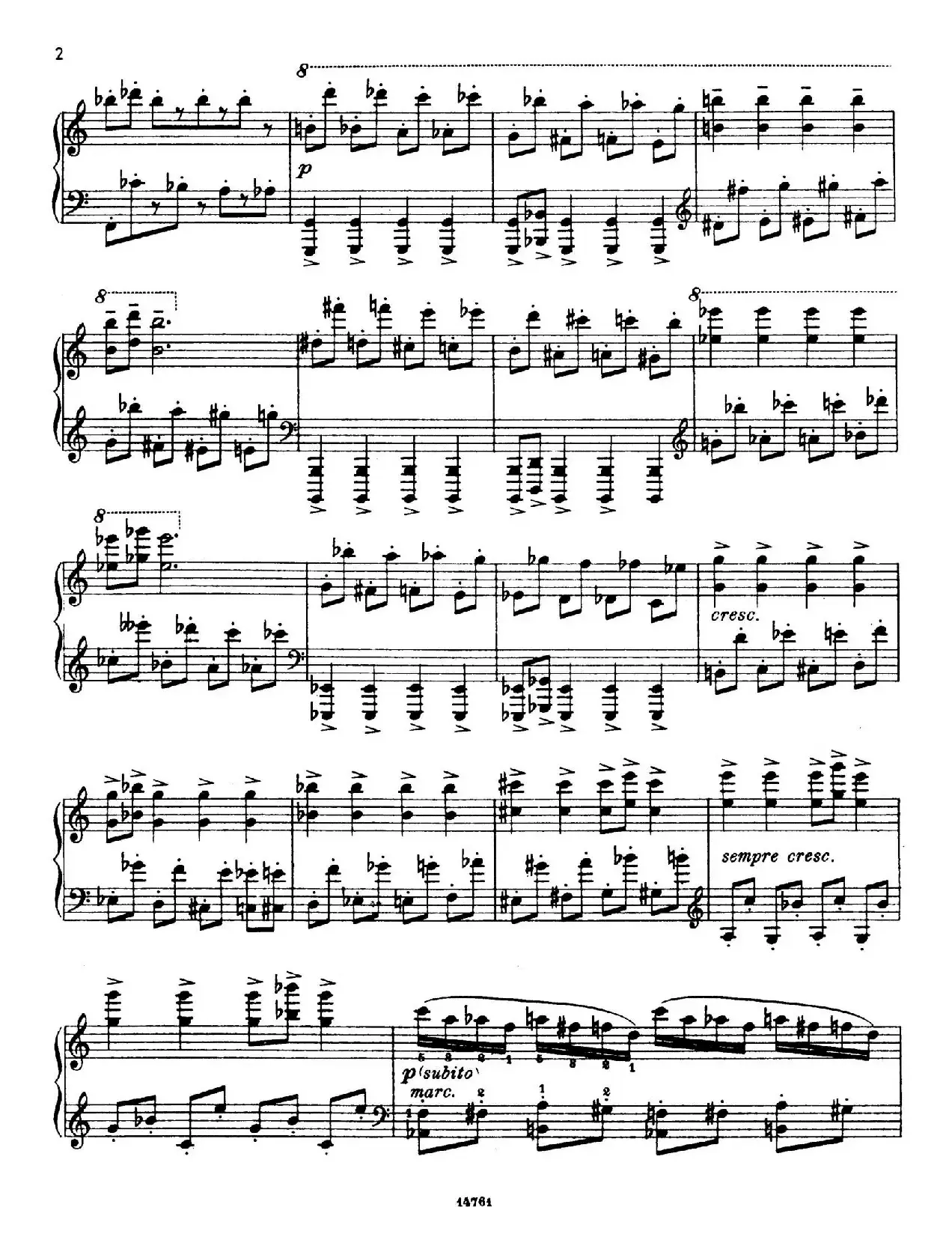 Toccata No.2 Op.20（第二托卡塔）