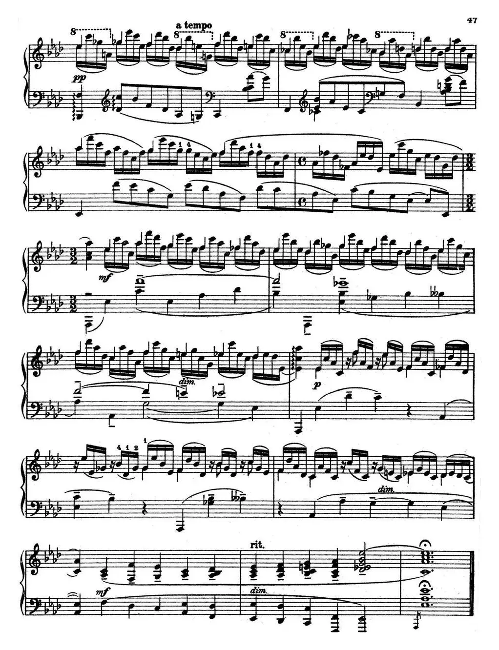 10 Preludes Op.23（拉赫玛尼诺夫10首前奏曲·Ⅷ）