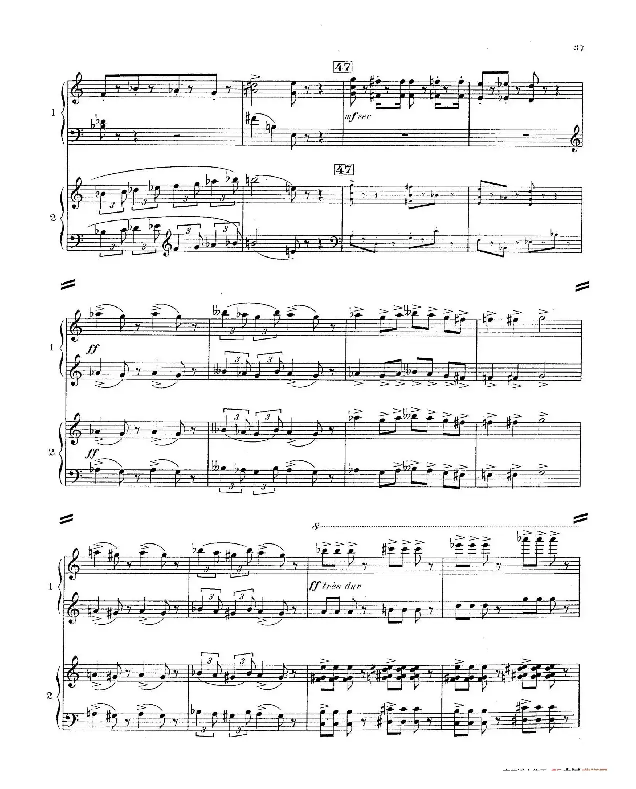 Concerto for 2 Pianos in d Minor（d小调双钢琴协奏曲· 第三乐章）