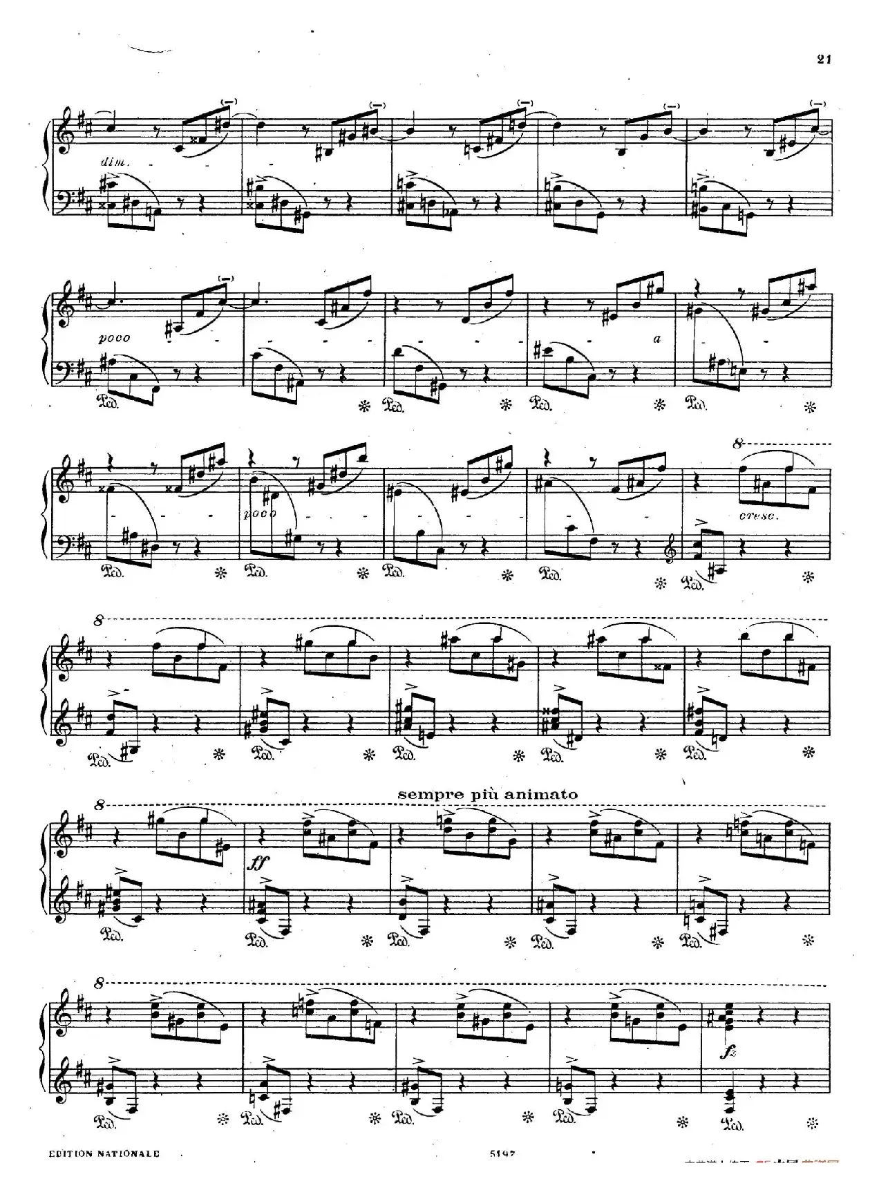 Scherzo No.1 in b Minor Op.20（b小调第一谐谑曲）